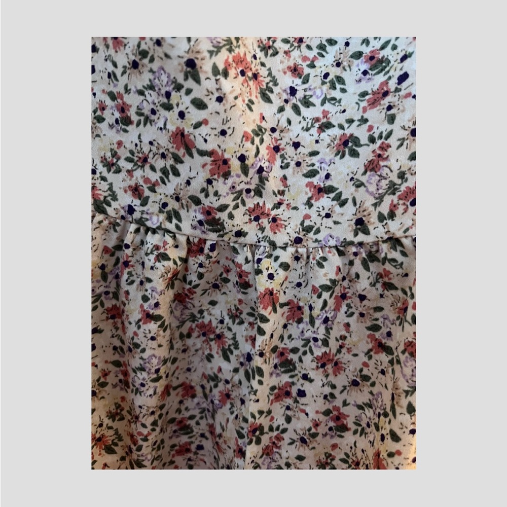 Floral Ruffle Dress - Picture 2 of 3